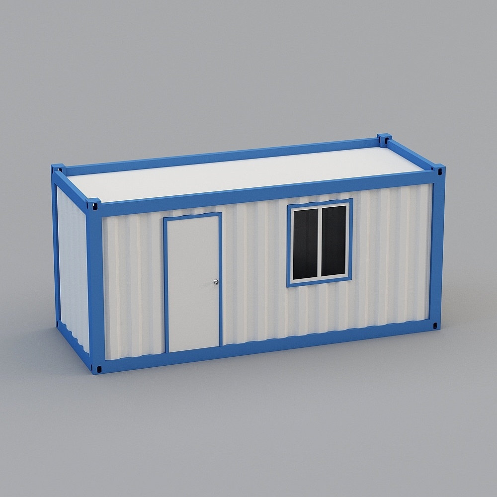 解鎖創(chuàng)意與便捷 免費下載集裝箱移動房與室外景觀3D模型